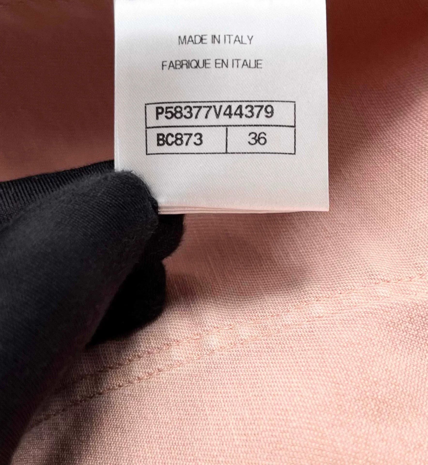 Chanel pink high-waisted quilted Chanel jeans Size 36" / US 14 / IT 50 - 4 Thumbnail