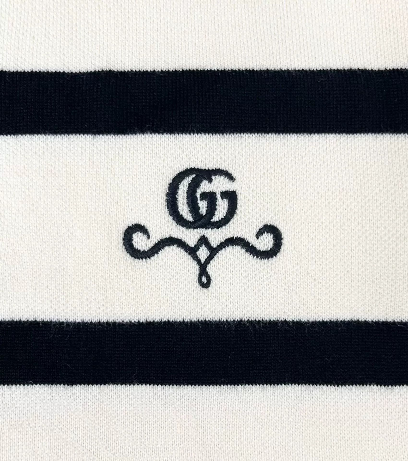 Gucci ivory college-style wool short dress Size S / US 4 / IT 40 - 5 Thumbnail