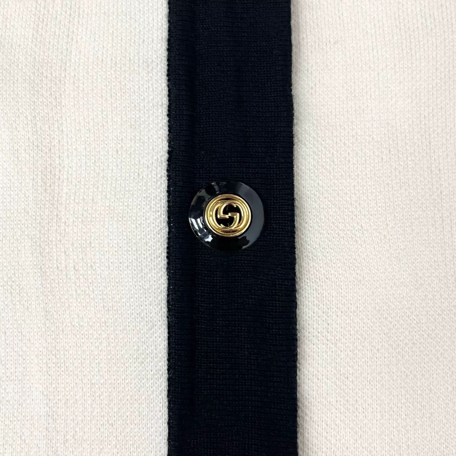 Gucci ivory college-style wool short dress Size S / US 4 / IT 40 - 6 Thumbnail