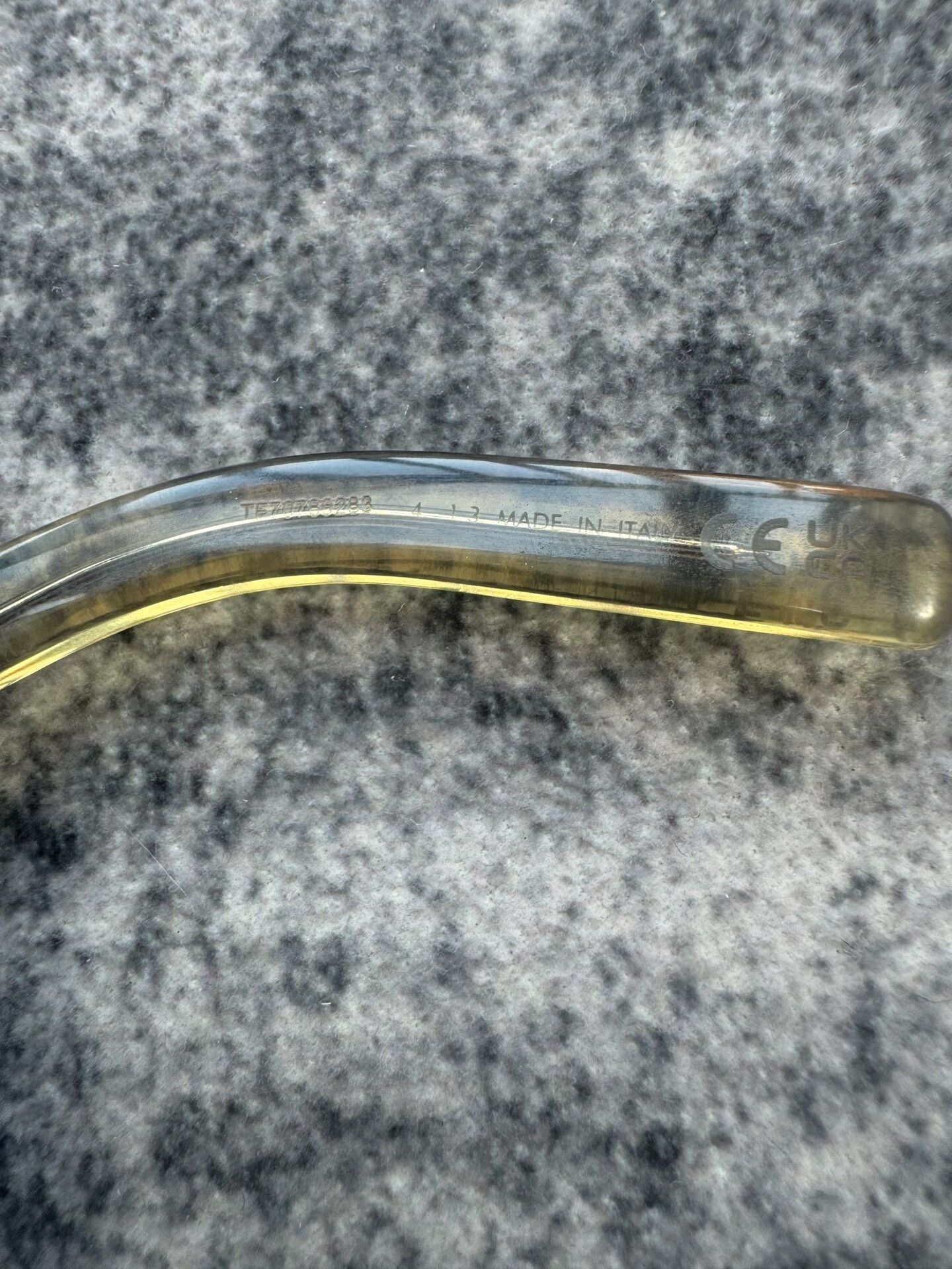 Dior Dior CD Transparent Eyeglasses Size ONE SIZE - 6 Thumbnail