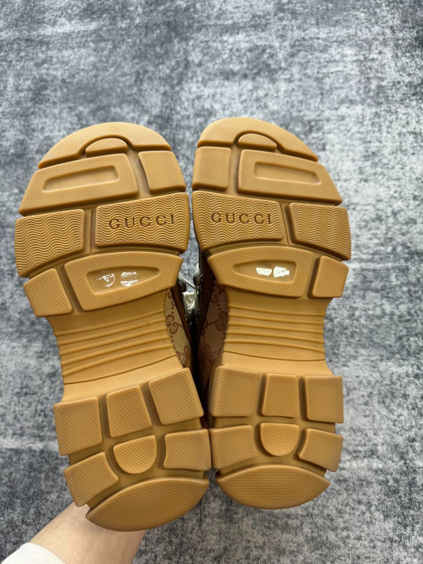Gucci brown suede hiking shoes by gucci Size US 7 / EU 40 - 7 Thumbnail