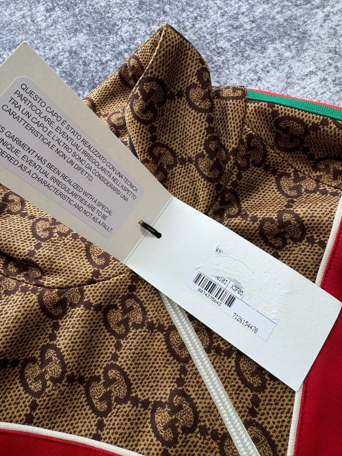 Gucci Gucci Monogram Zip-Up Jacket in Gold Size US L / EU 52-54 / 3 - 5 Thumbnail