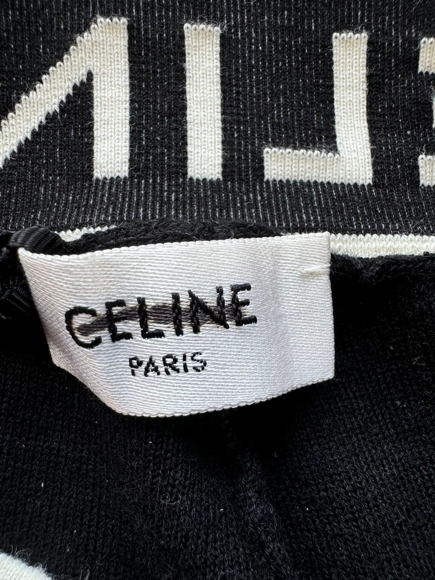 Celine Celine Black Yoga Leggings Size XS Size 24" / US 00 / IT 34 - 4 Thumbnail