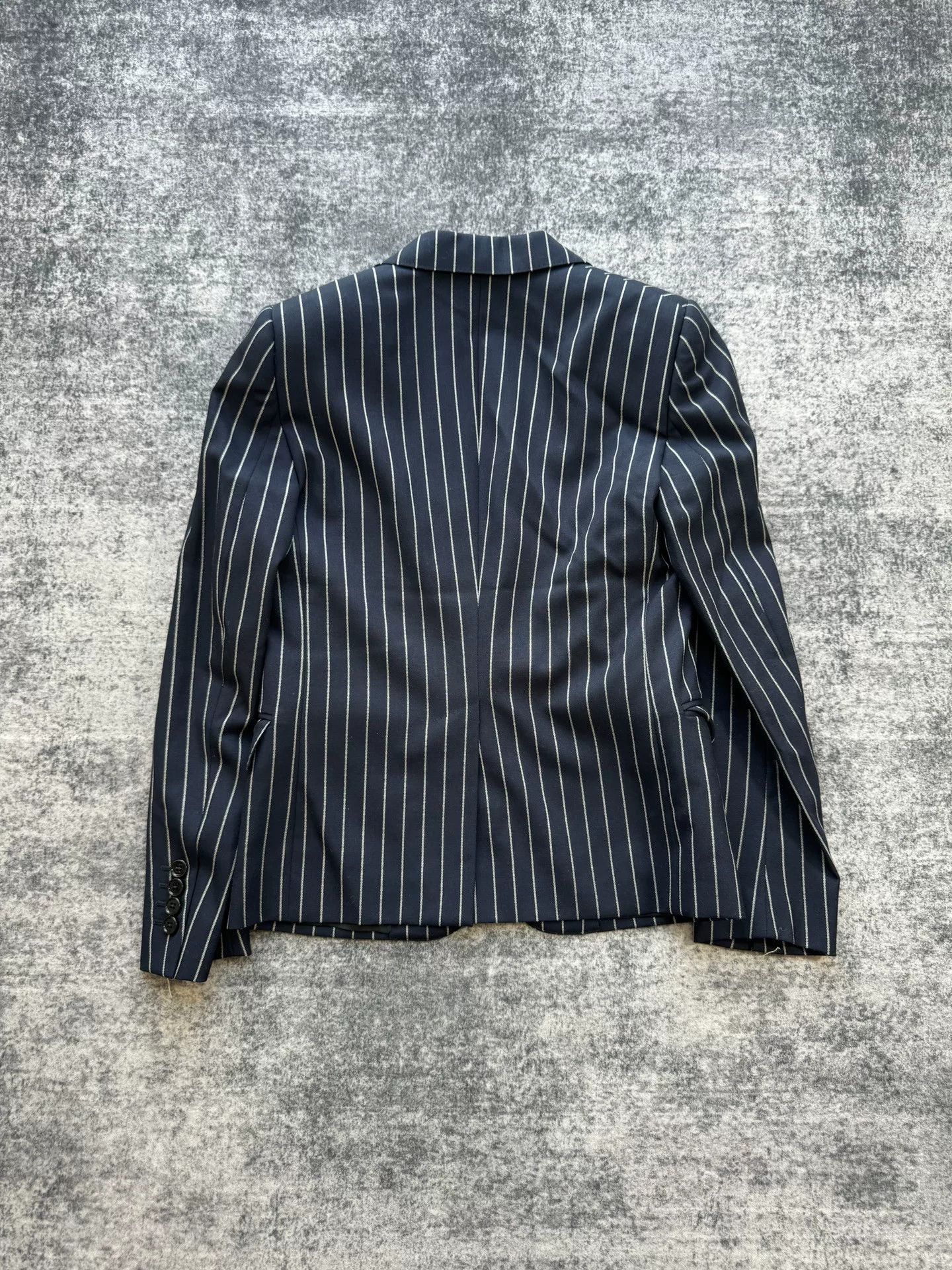 Celine Celine Striped Shoulder Pad Blazer Size XS / US 0-2 / IT 36-38 - 2 Thumbnail
