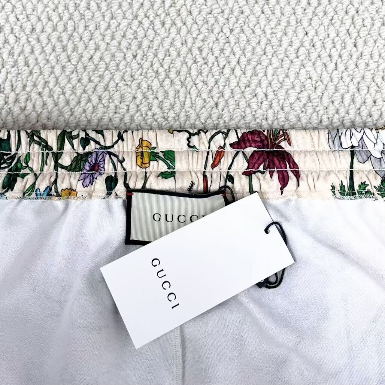 Gucci gucci floral print sports pants Size 23" - 3 Thumbnail