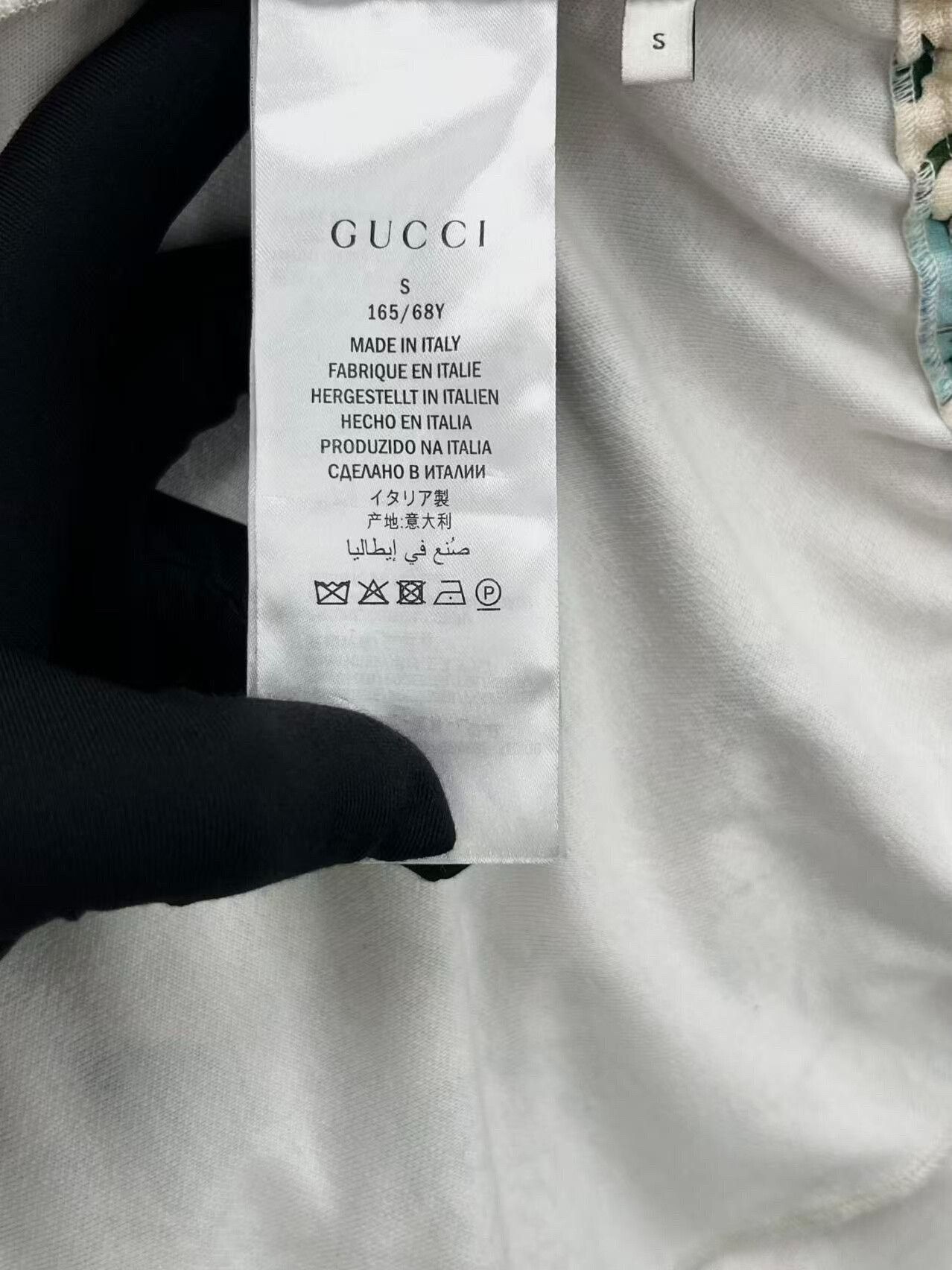Gucci gucci floral print sports pants Size 23" - 4 Thumbnail
