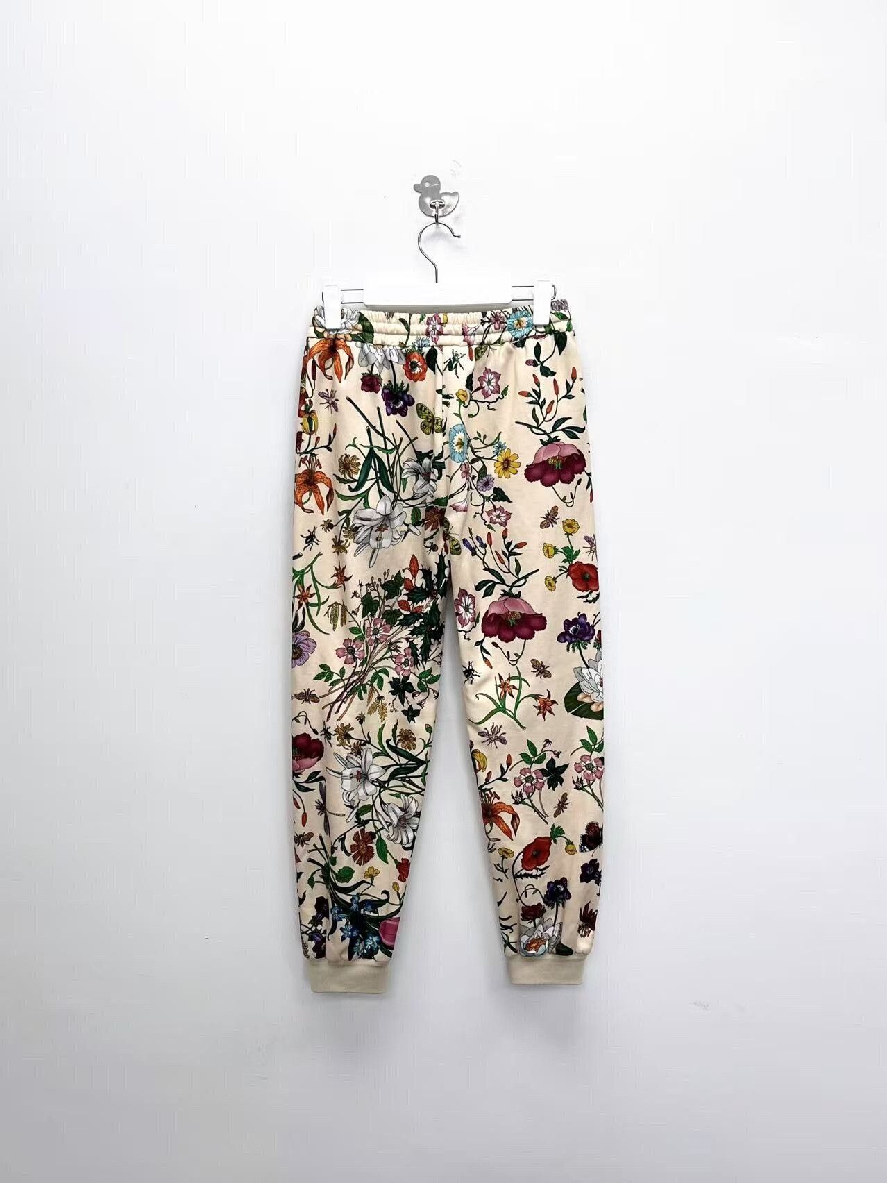 Gucci gucci floral print sports pants Size 23" - 2 Thumbnail