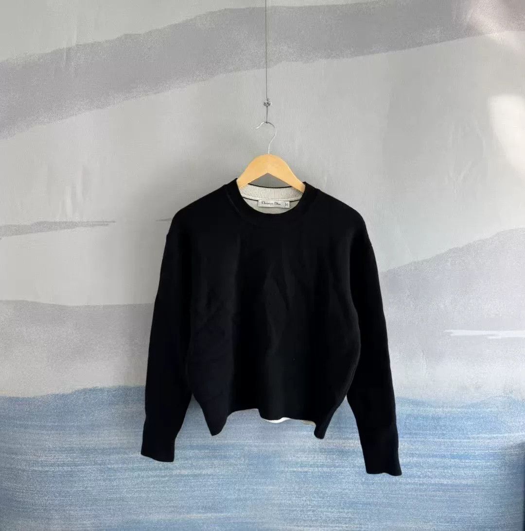 Dior black cashmere sweater by Dior Size S / US 4 / IT 40 - 2 Thumbnail