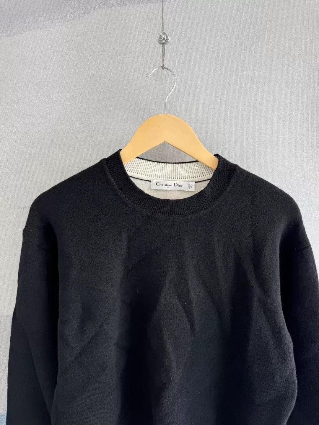 Dior black cashmere sweater by Dior Size S / US 4 / IT 40 - 3 Thumbnail