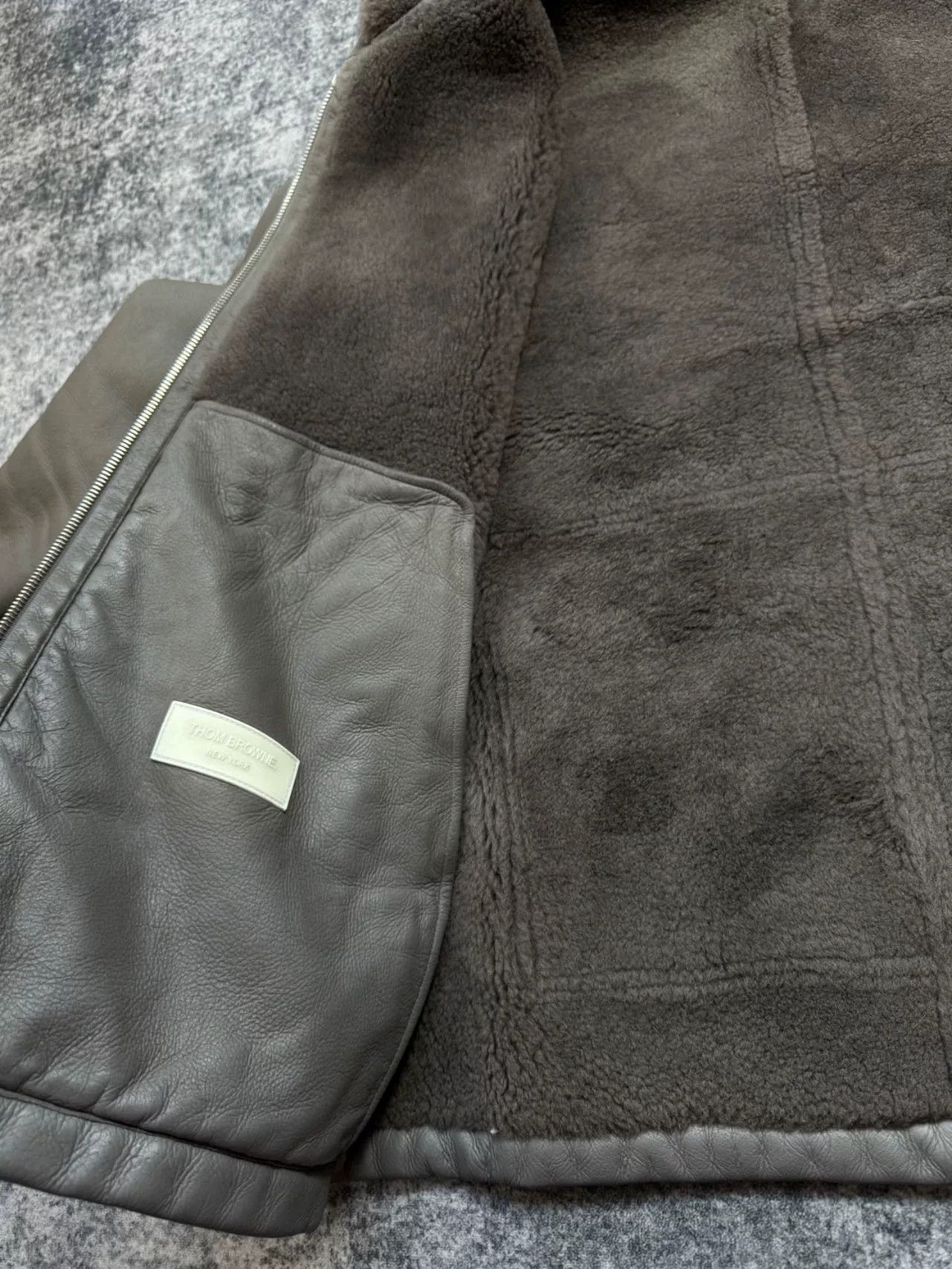 Thom Browne thom browne gray hooded zip jacket Size US XL / EU 56 / 4 - 6 Thumbnail