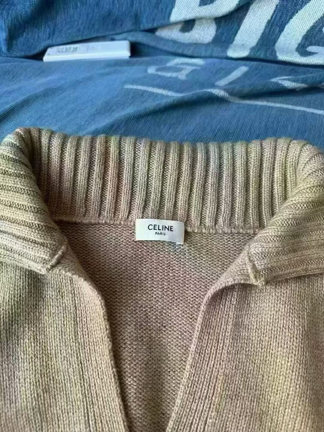 Celine celine beige cashmere sweater with horsebit detail Size XS / US 0-2 / IT 36-38 - 3 Thumbnail