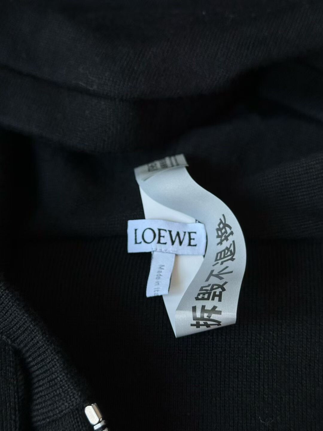 Loewe loewe wool hooded jacket with embossed logo Size US S / EU 44-46 / 1 - 3 Thumbnail