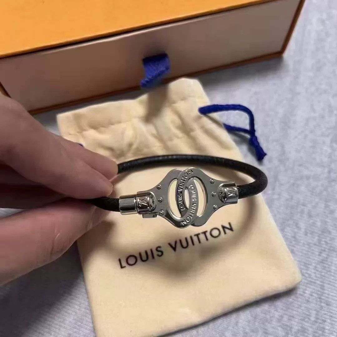 Louis Vuitton louis vuitton lv archive double bracelet Size ONE SIZE - 3 Thumbnail