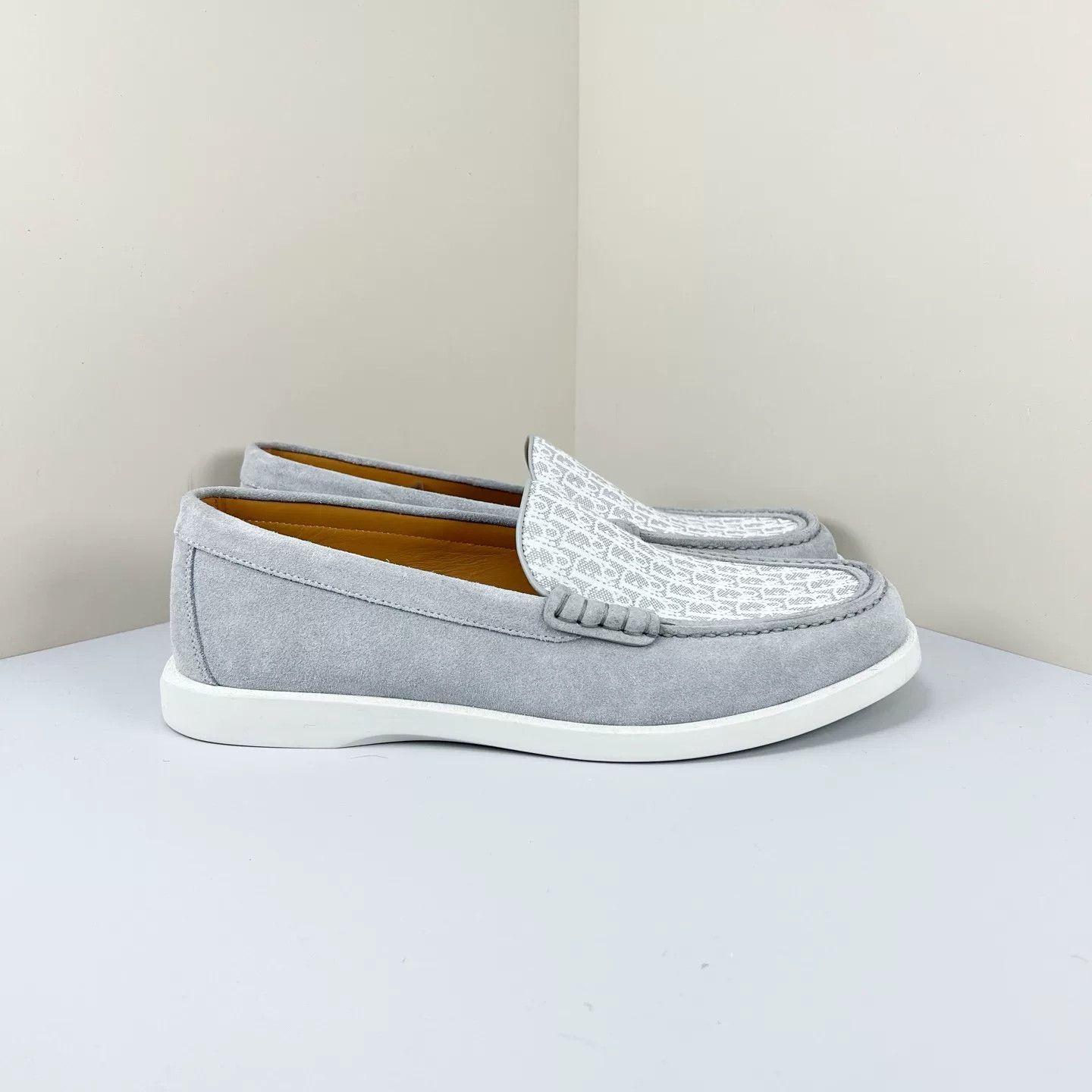 Dior gray dior granville casual loafers shoes Size US 8 / EU 41 - 4 Thumbnail