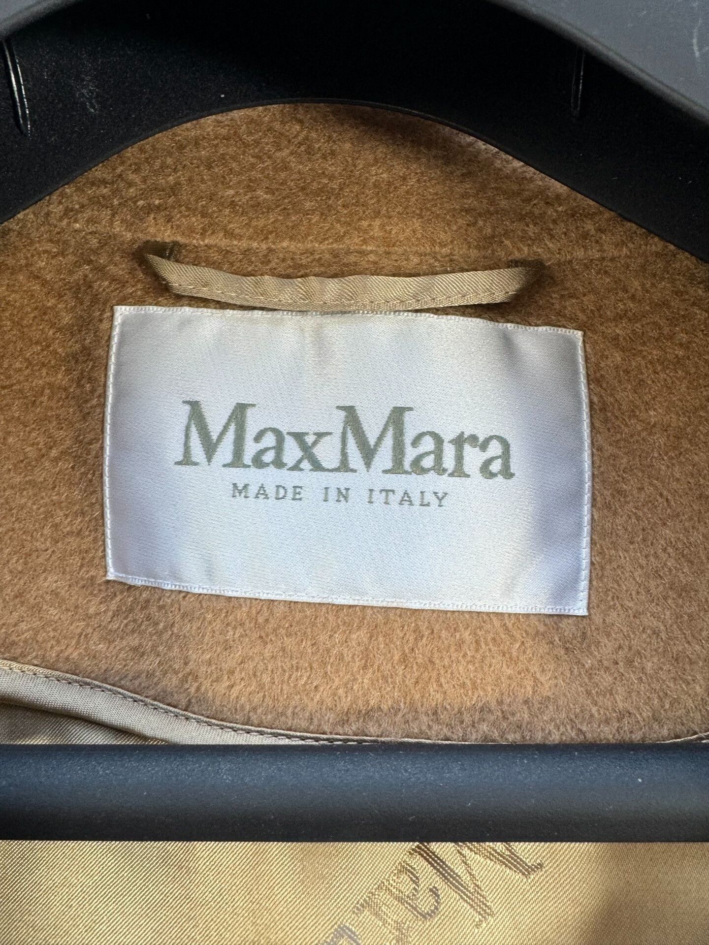 Max Mara MaxMara Camel Manuela Coat Size M / US 6-8 / IT 42-44 - 3 Thumbnail