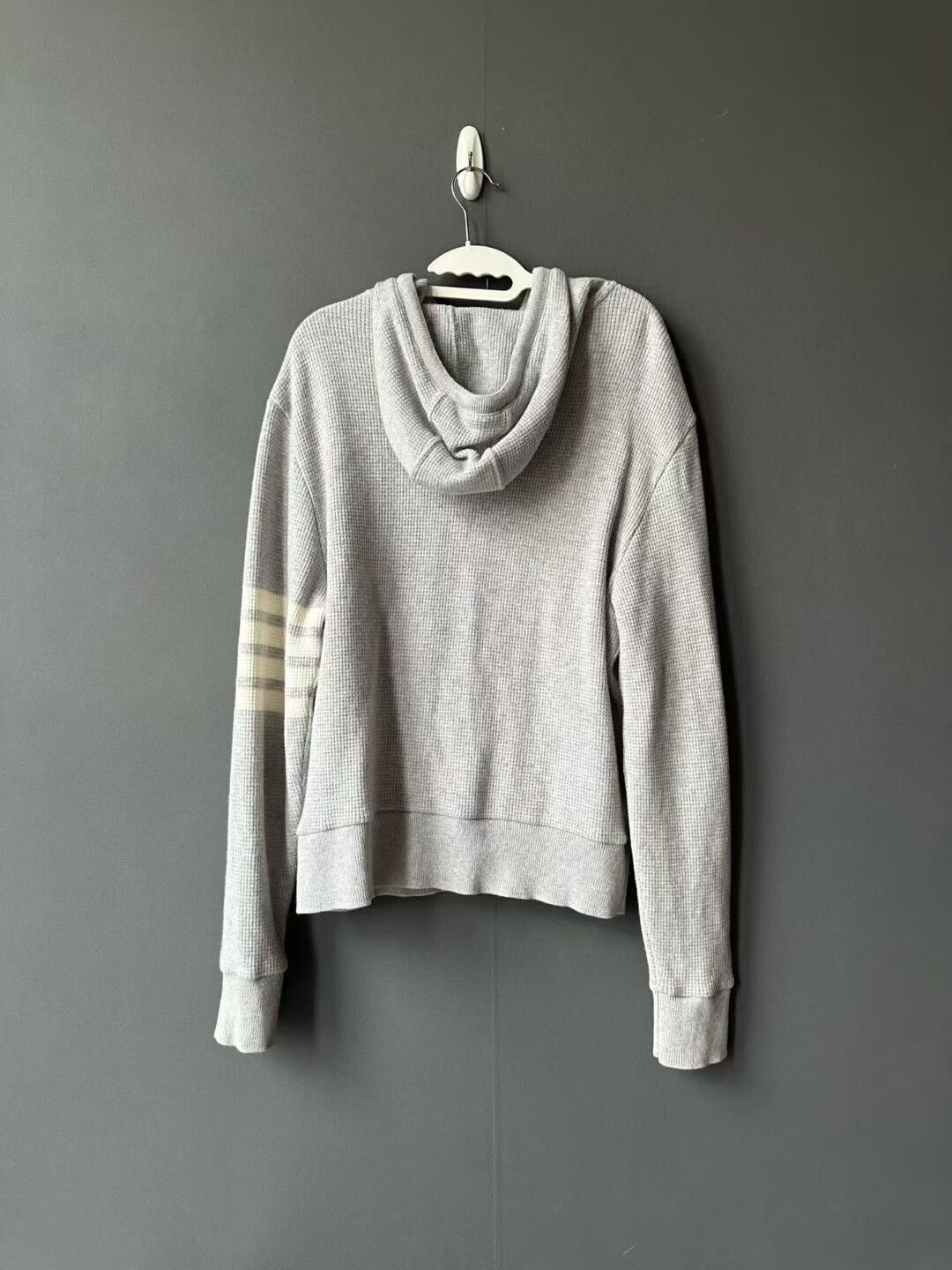 Thom Browne thom browne gray cashmere blend hoodie Size US S / EU 44-46 / 1 - 2 Thumbnail