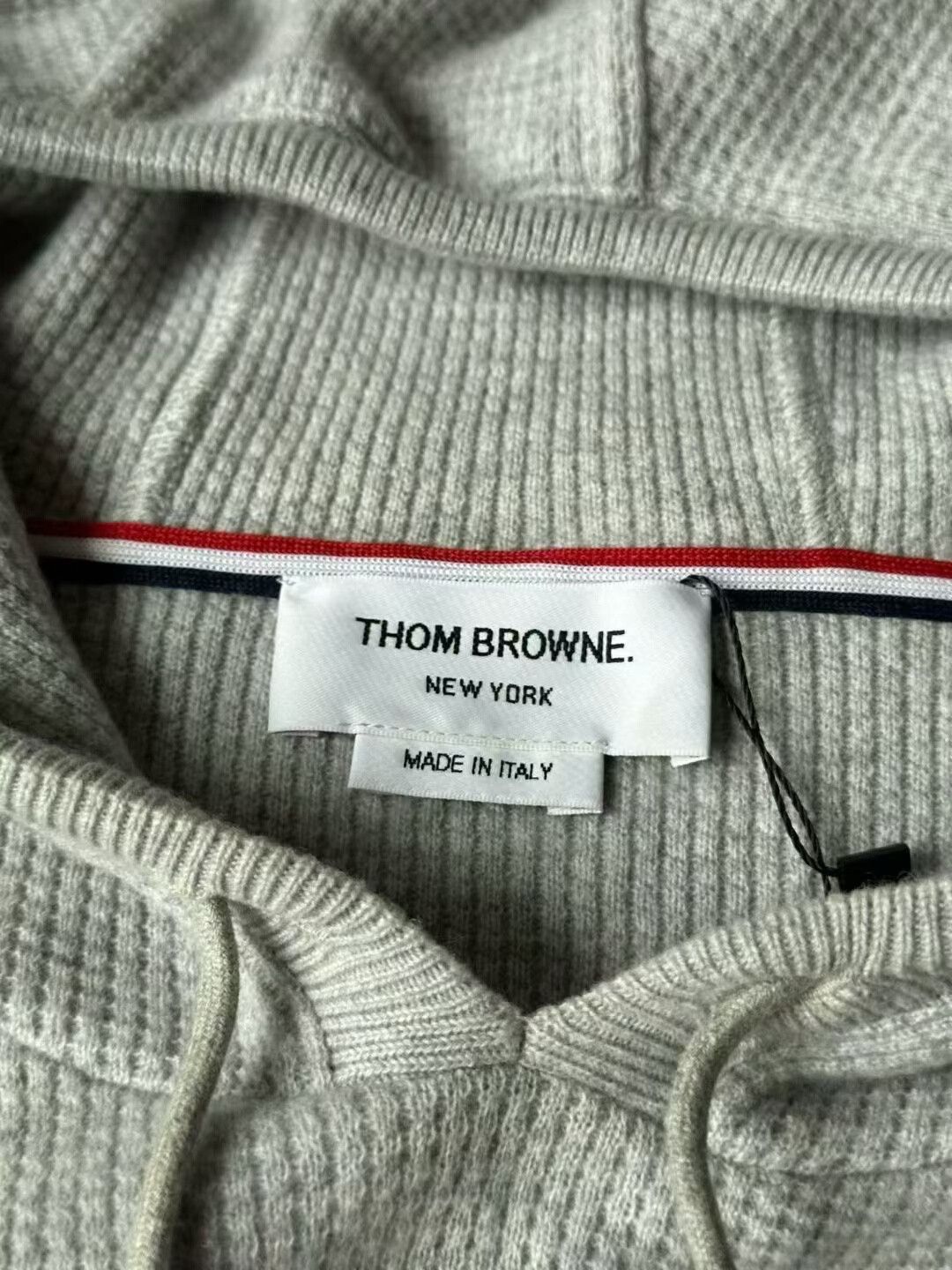 Thom Browne thom browne gray cashmere blend hoodie Size US S / EU 44-46 / 1 - 3 Thumbnail