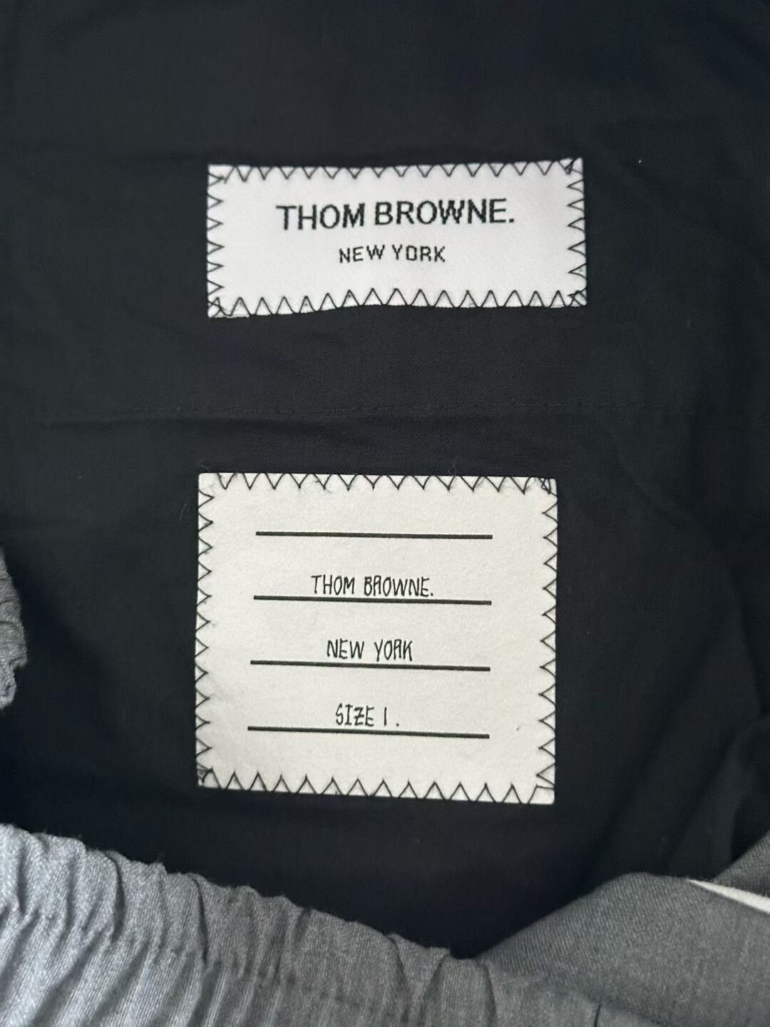 Thom Browne thom browne gray wool casual pants Size US 31 - 3 Thumbnail