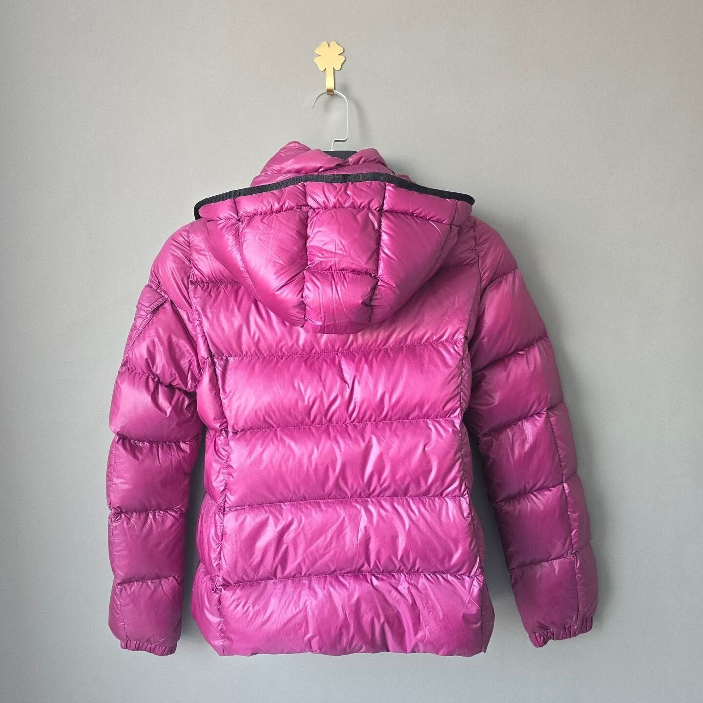 Moncler moncler pink purple down jacket Size S / US 4 / IT 40 - 2 Thumbnail