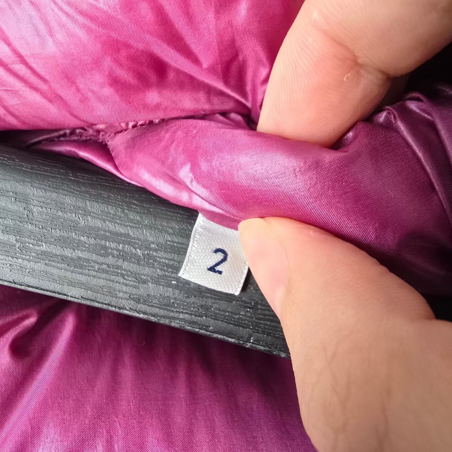 Moncler moncler pink purple down jacket Size S / US 4 / IT 40 - 6 Thumbnail