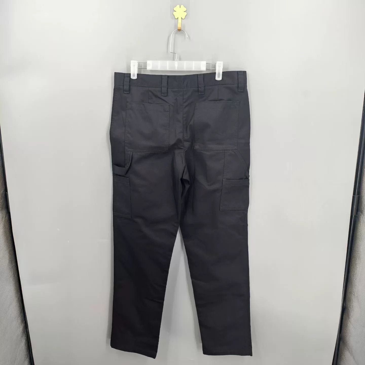 Burberry Burberry Black Embroidered Casual Trousers Size US 36 / EU 52 - 2 Thumbnail