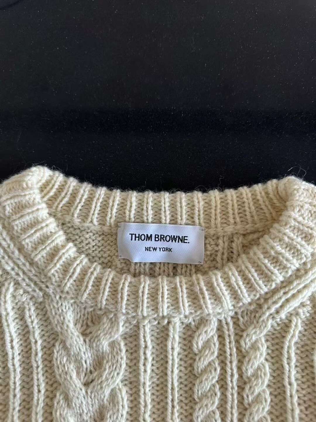 Thom Browne thom browne cable knit wool sweater Size US M / EU 48-50 / 2 - 3 Thumbnail