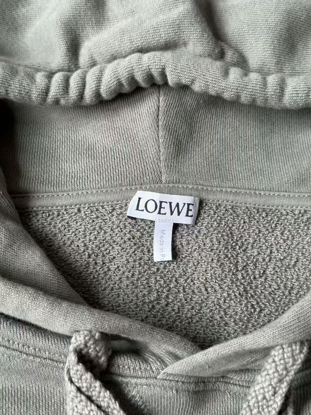 Loewe loewe embroidered logo drawstring hoodie Size US L / EU 52-54 / 3 - 3 Thumbnail