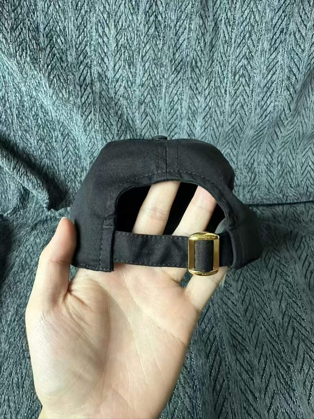 Celine celine black baseball cap size medium Size ONE SIZE - 2 Thumbnail