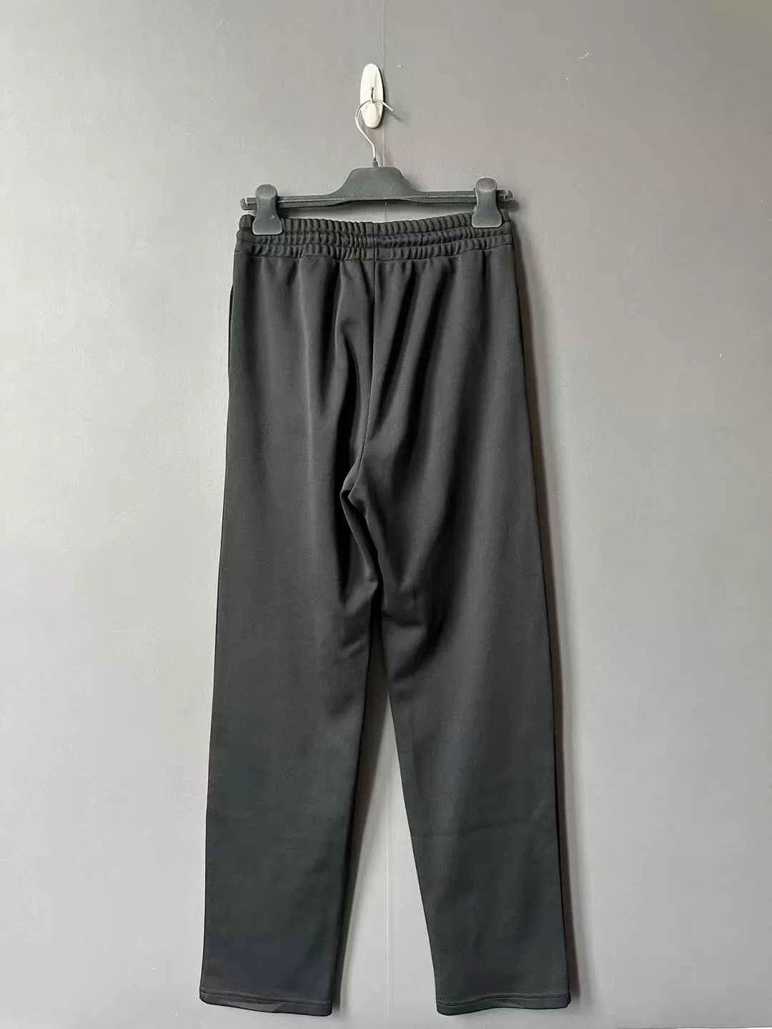 Celine celine black logo embroidered casual pants Size 23" - 2 Thumbnail