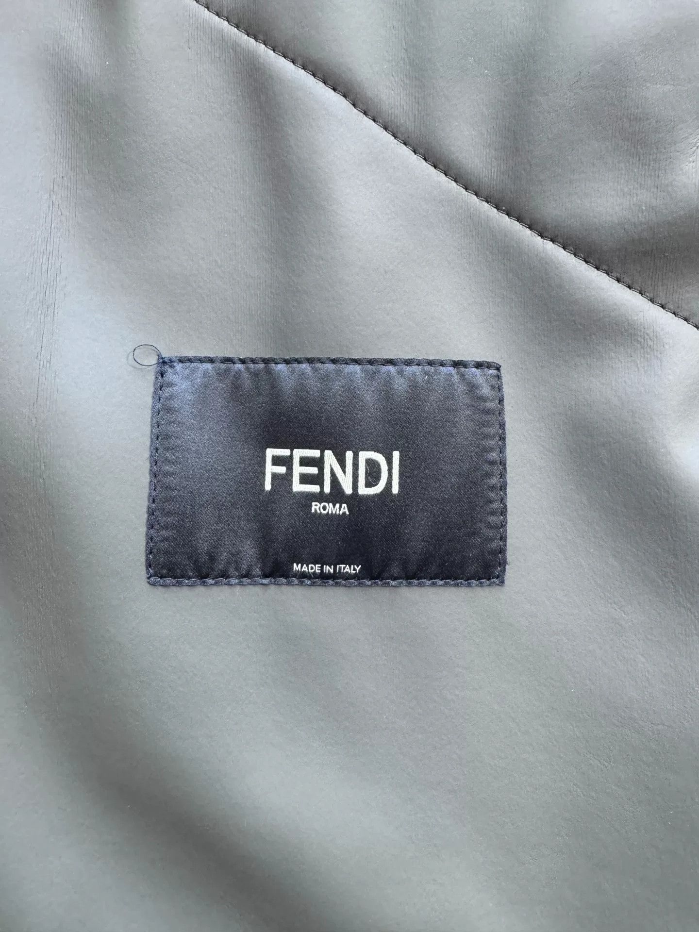 Fendi Fendi Green Eco Leather Hooded Coat Size US L / EU 52-54 / 3 - 4 Thumbnail
