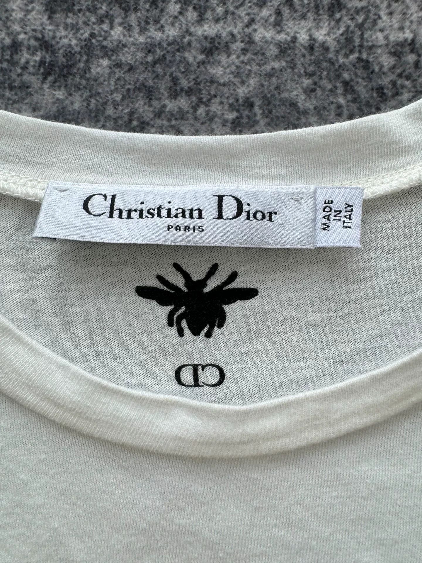 Dior Dior White JA8 Print Short Sleeve Shirt Size S / US 4 / IT 40 - 3 Thumbnail
