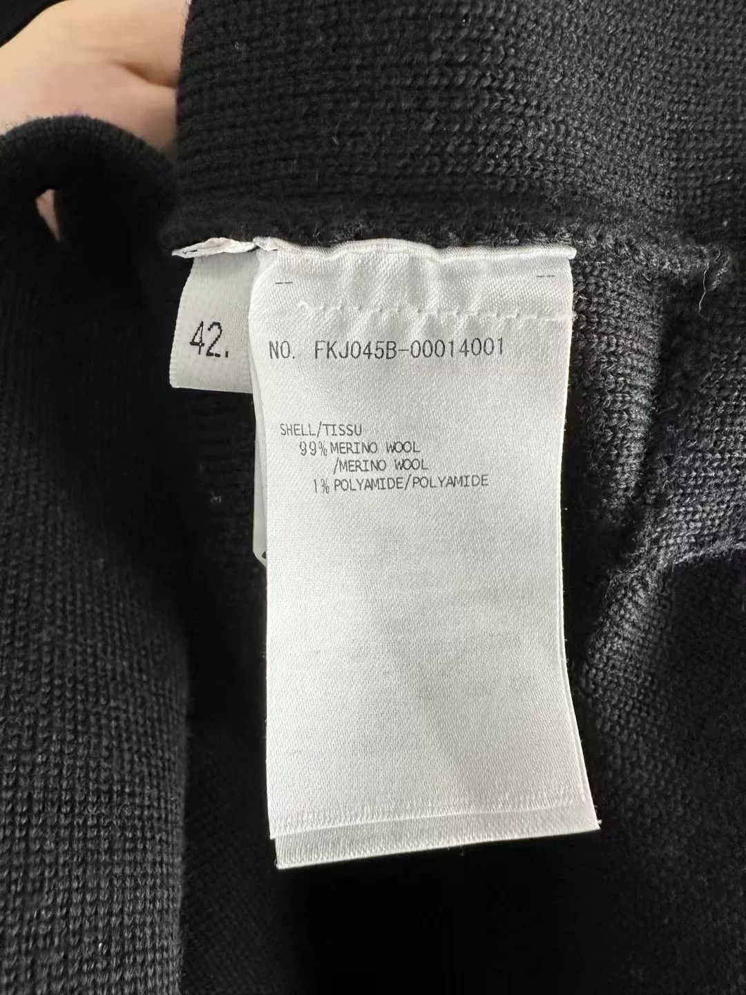 Thom Browne thom browne black wool double-breasted jacket Size US M / EU 48-50 / 2 - 4 Thumbnail