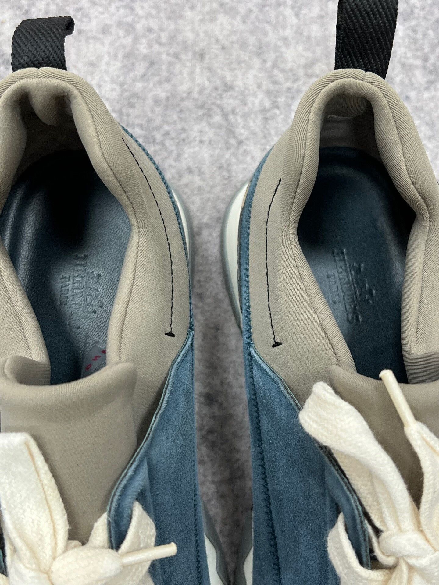 Hermes Hermes Suede Patchwork Sneakers Size 40 Size US 7.5 / EU 40-41 - 3 Thumbnail