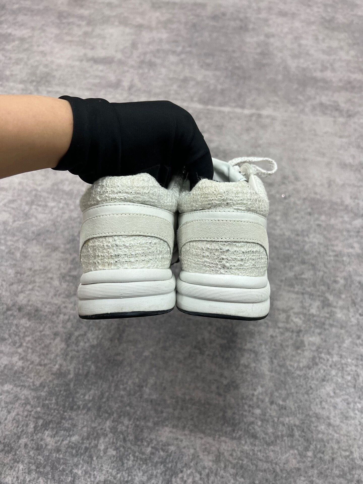 Chanel Chanel White Double C Athletic Sneakers Size US 6 / IT 36 - 7 Thumbnail