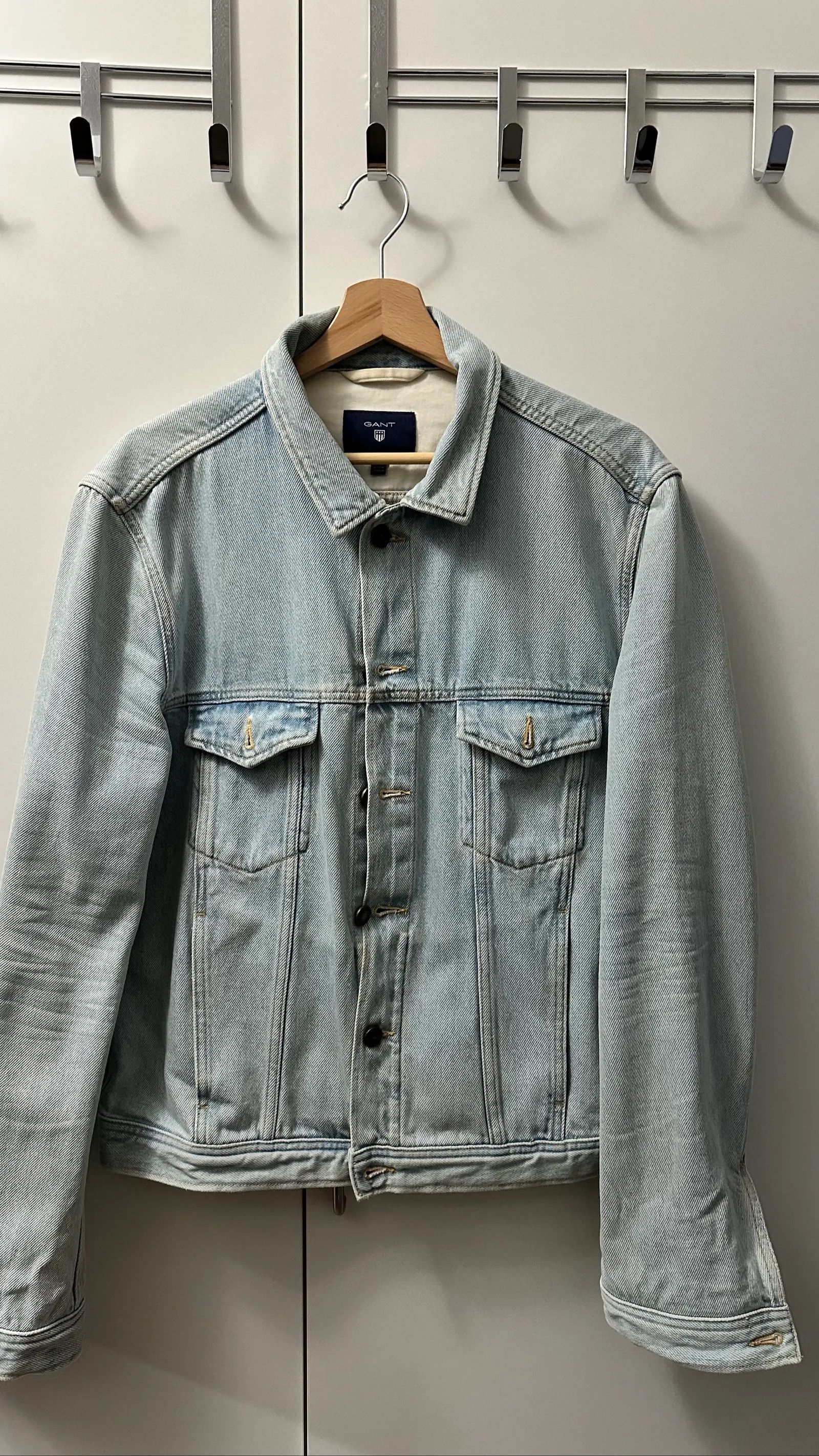 Gant Gant Leather Jacket Size US M / EU 48-50 / 2 - 2 Thumbnail