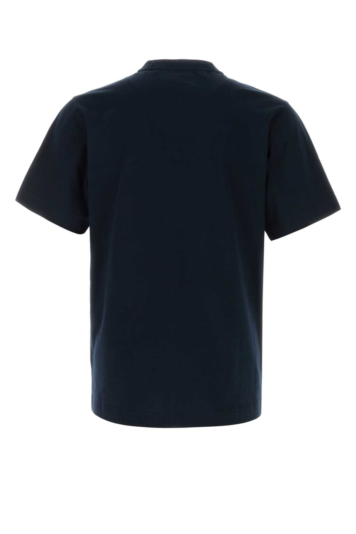 Burberry Midnight Blue Cotton T-Shirt Size US S / EU 44-46 / 1 - 2 Thumbnail