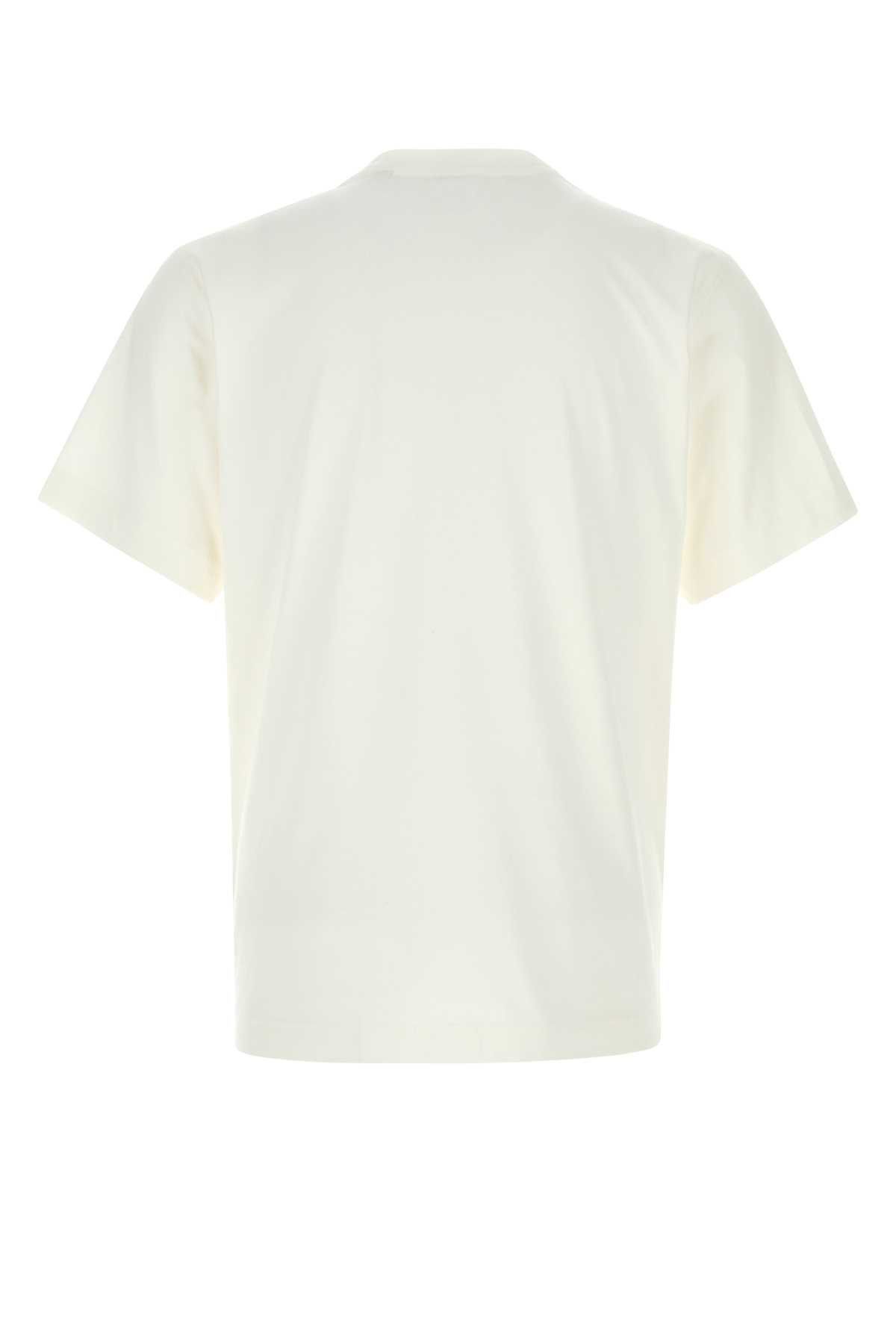 Burberry White Cotton T-Shirt Size US S / EU 44-46 / 1 - 2 Thumbnail