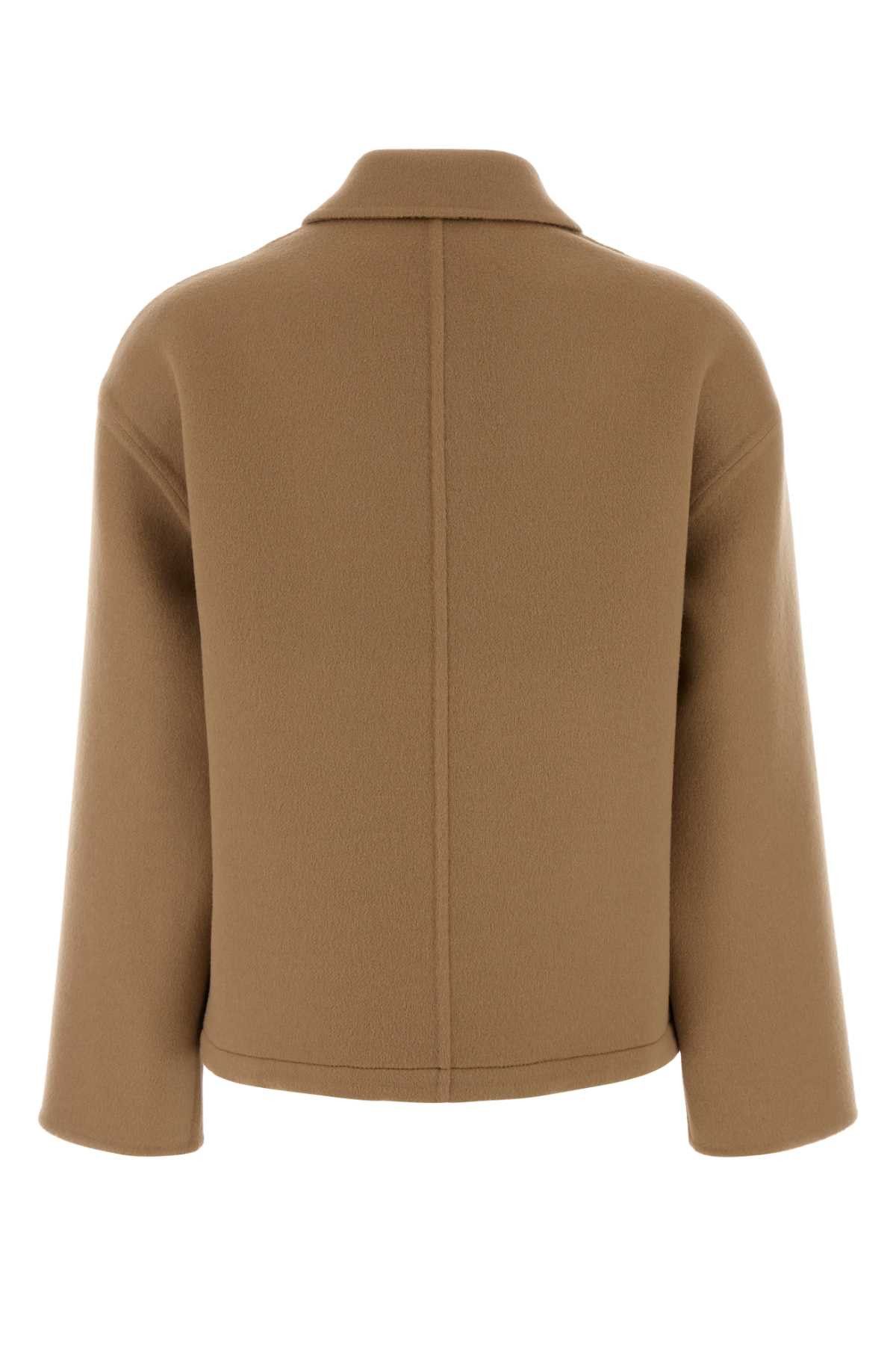 Gucci Camel Wool Blend Jacket Size M / US 6-8 / IT 42-44 - 2 Thumbnail
