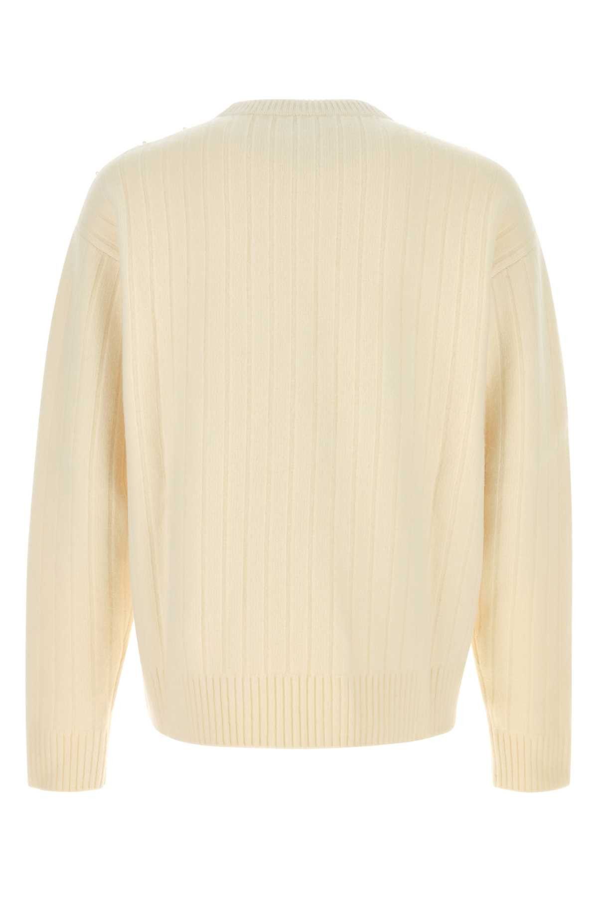 Gucci Ivory Wool Blend Sweater Size US XL / EU 56 / 4 - 2 Thumbnail
