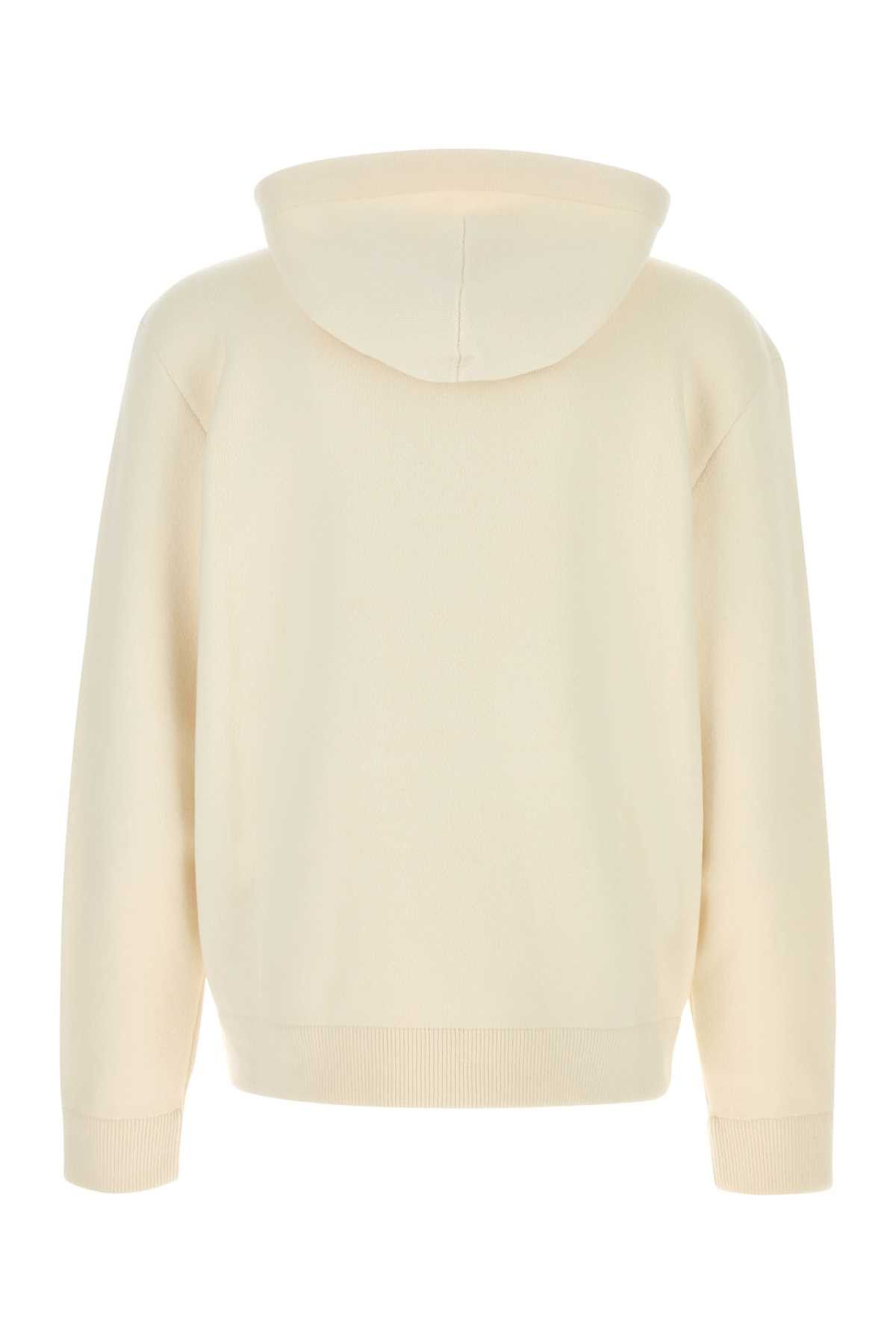 Gucci Ivory Stretch Wool Blend Sweatshirt Size US M / EU 48-50 / 2 - 2 Thumbnail