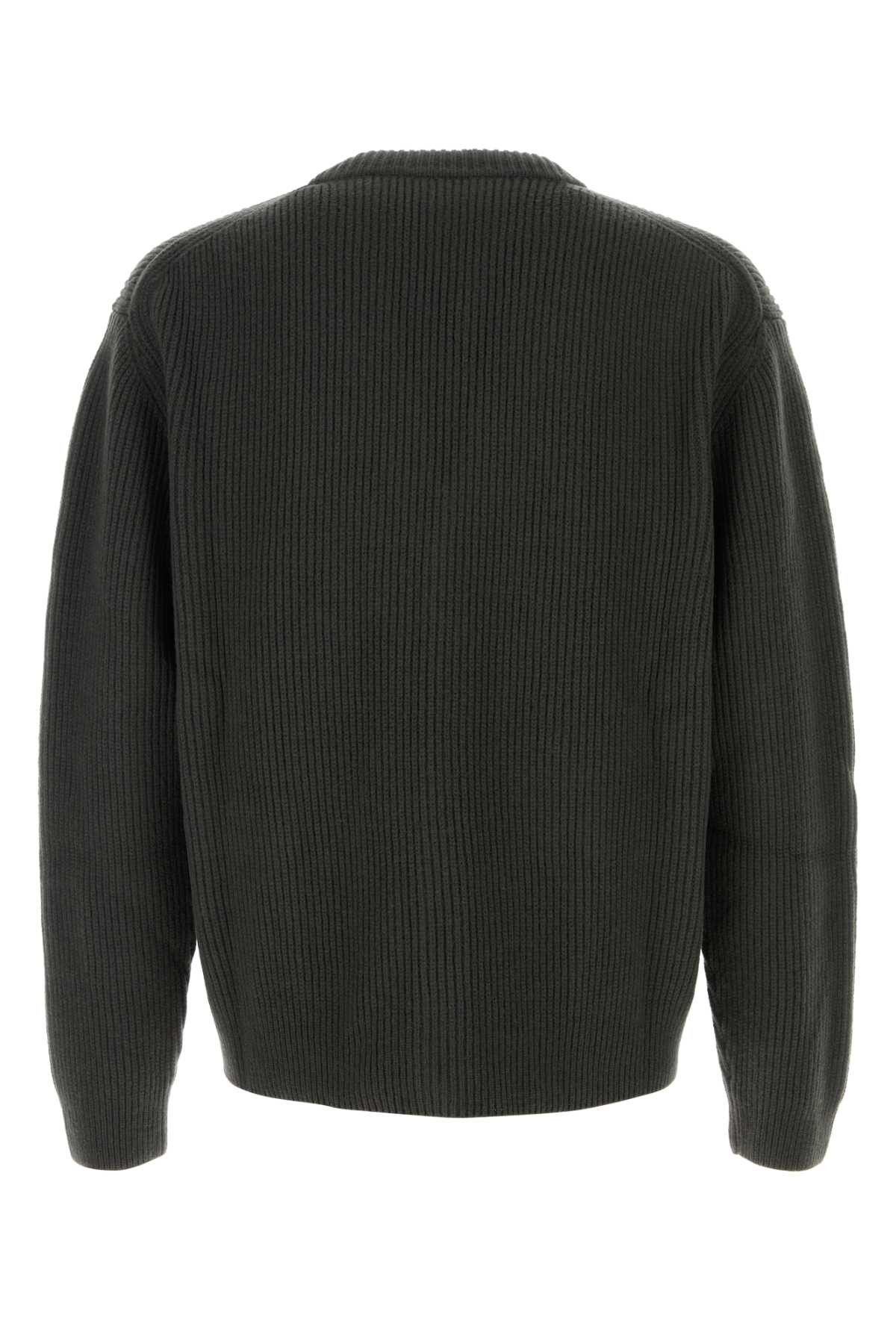 Gucci Charcoal Wool Blend Cardigan Size US L / EU 52-54 / 3 - 2 Thumbnail