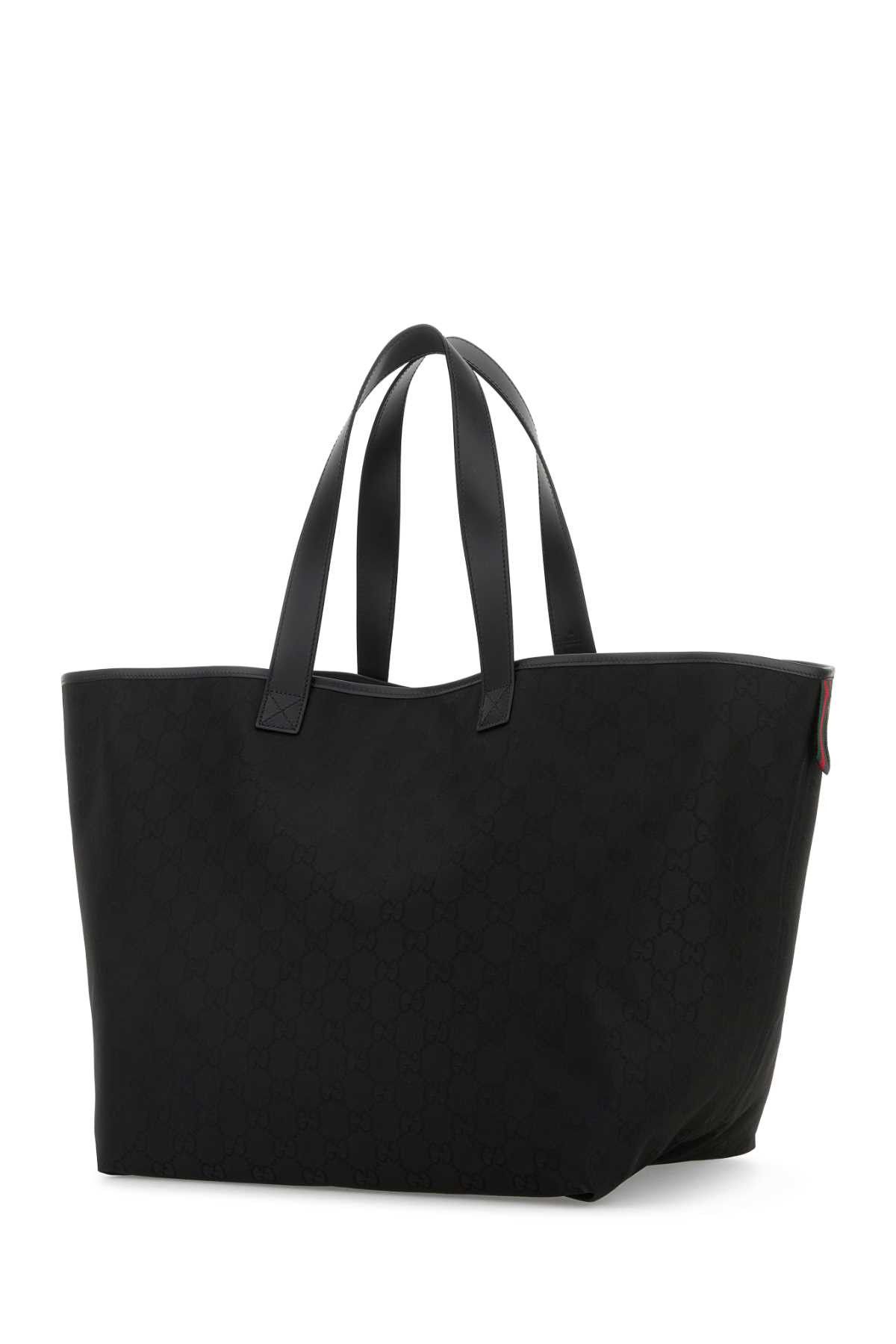 Gucci Black Fabric Shopping Bag Size ONE SIZE - 2 Thumbnail