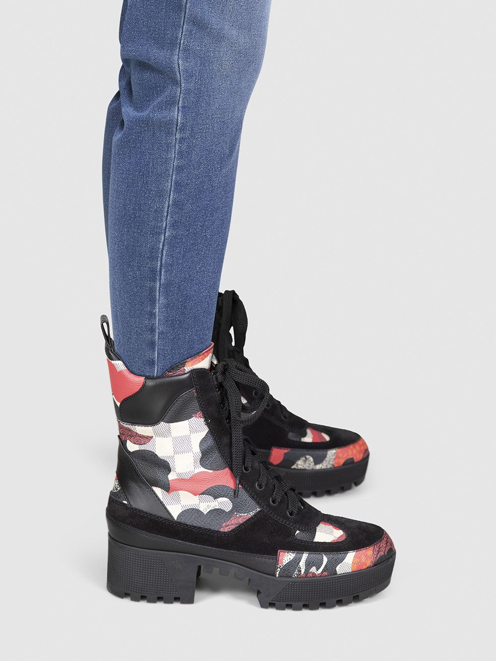 Louis Vuitton Overcloud Laureate Biker Boots Size US 9.5 / IT 39.5 - 2 Thumbnail