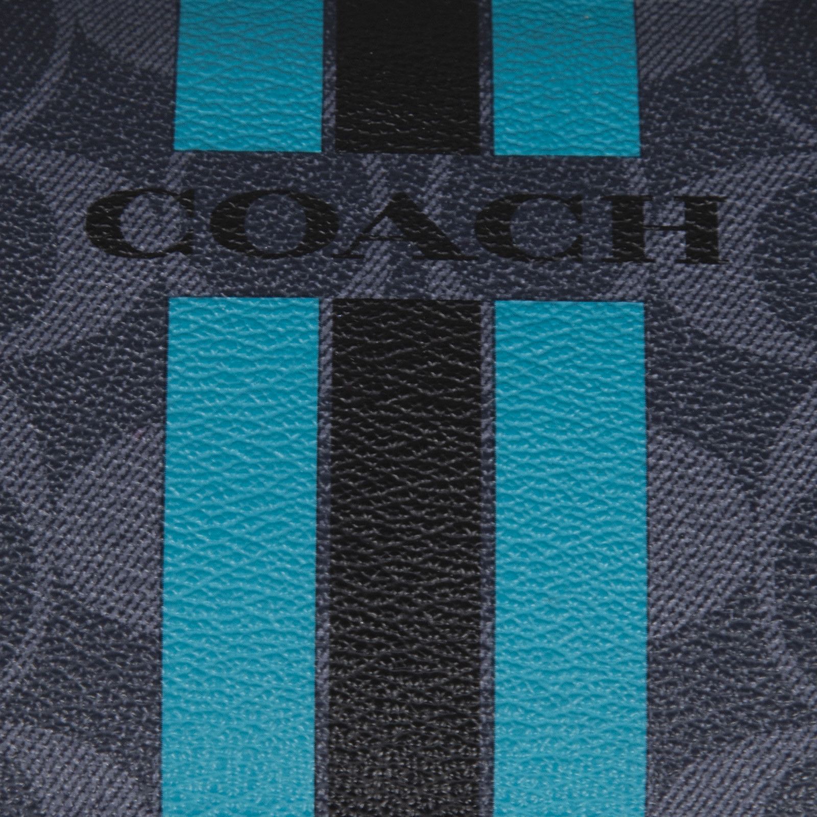Coach Grey Varsity Stripe Wallet Size ONE SIZE - 5 Thumbnail