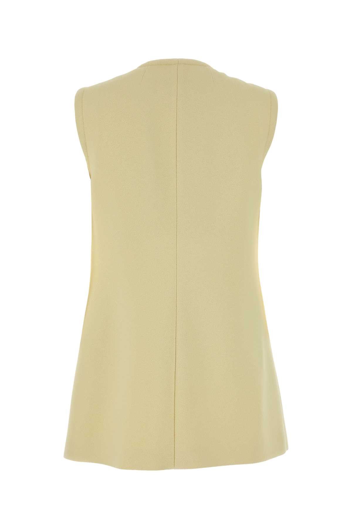 Gucci Pastel Yellow Jersey Vest Size S / US 4 / IT 40 - 2 Thumbnail