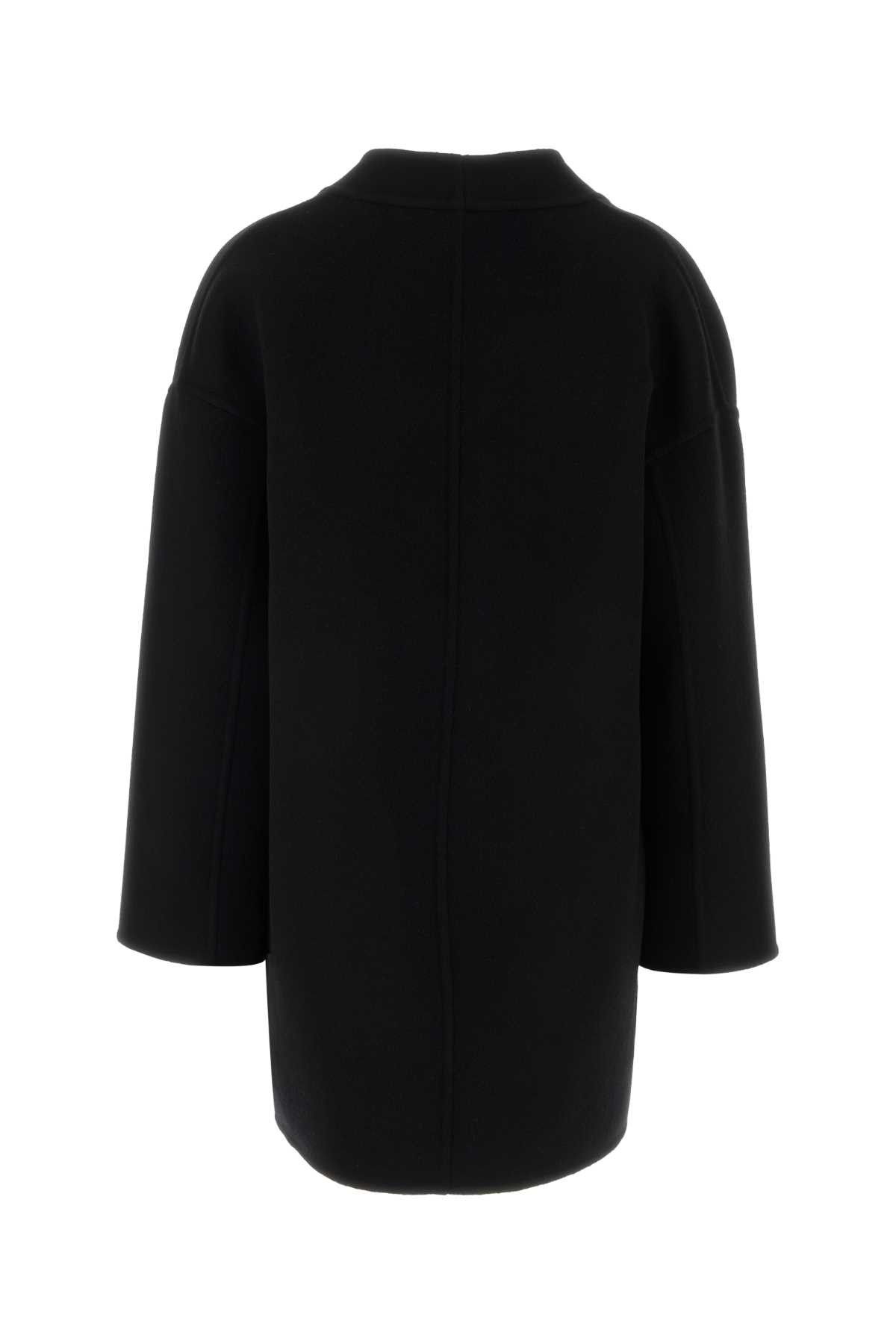 Gucci Black Wool Blend Reversible Coat Size S / US 4 / IT 40 - 2 Thumbnail