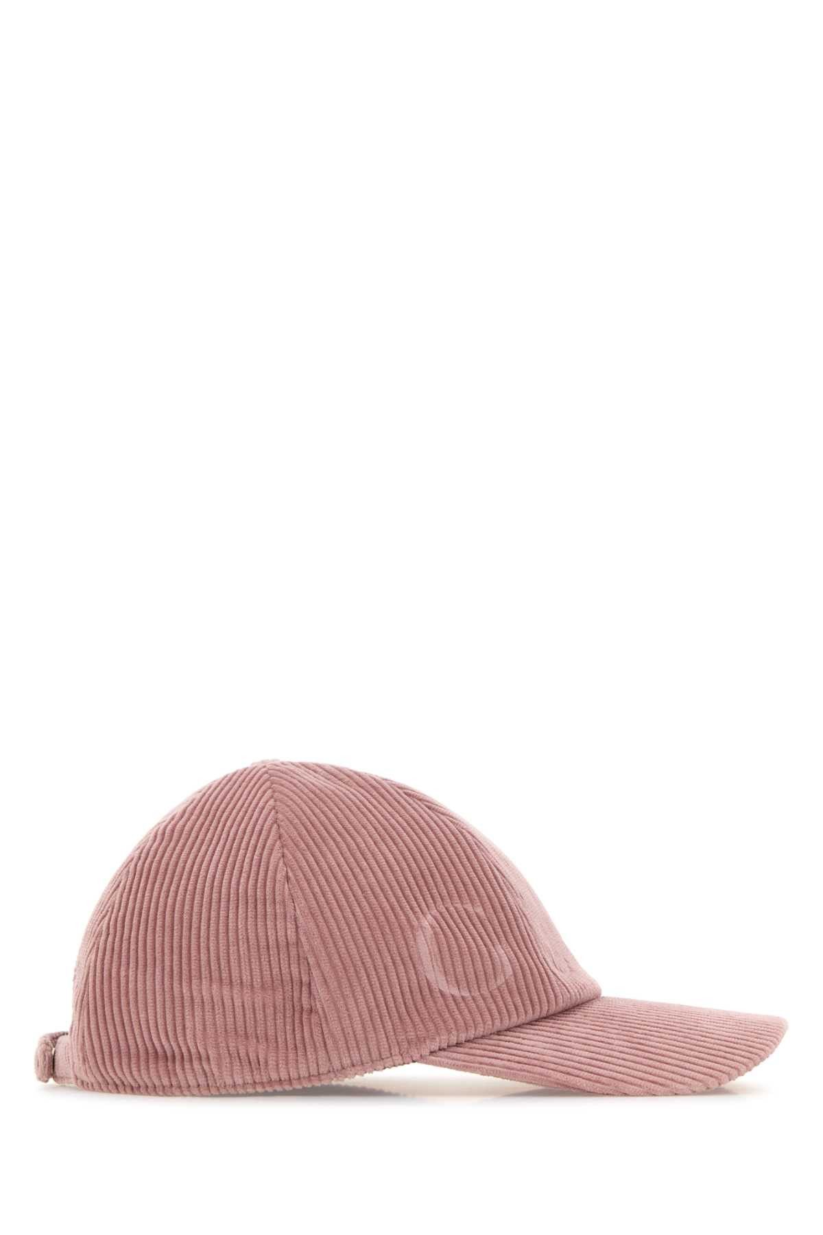 Gucci Pink Corduroy Baseball Cap Size ONE SIZE - 2 Thumbnail
