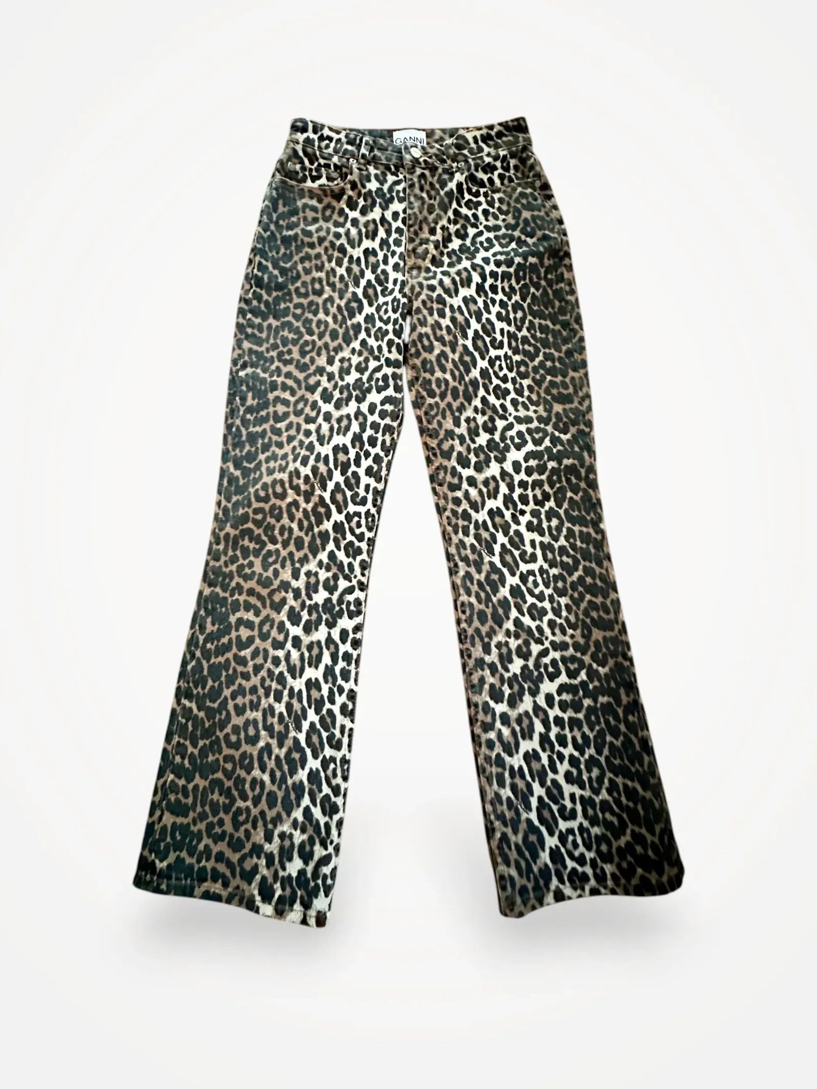 Ganni Ganni Betzy cropped Pants Size 27" / US 4 / IT 40 - 2 Thumbnail