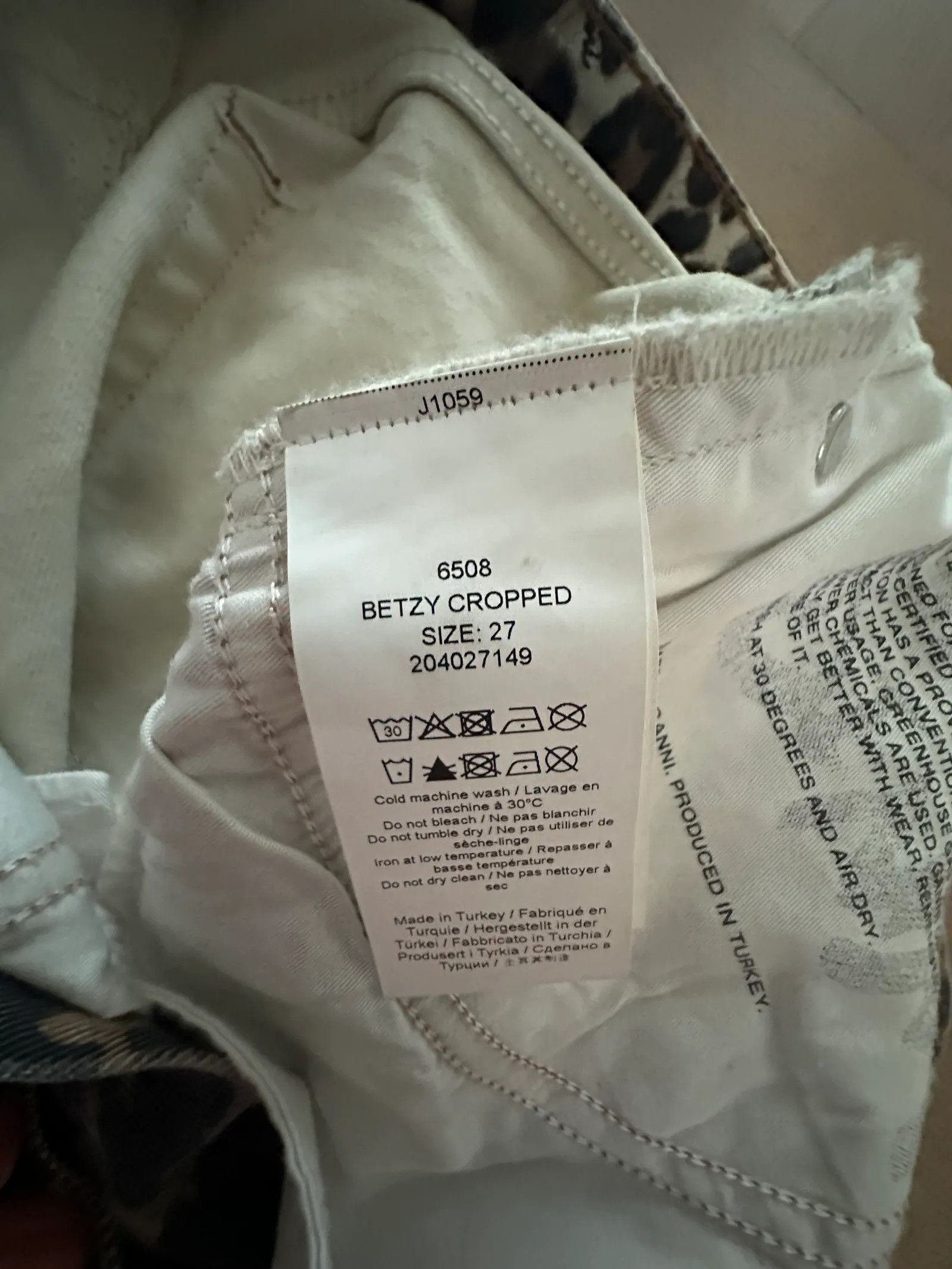Ganni Ganni Betzy cropped Pants Size 27" / US 4 / IT 40 - 4 Thumbnail