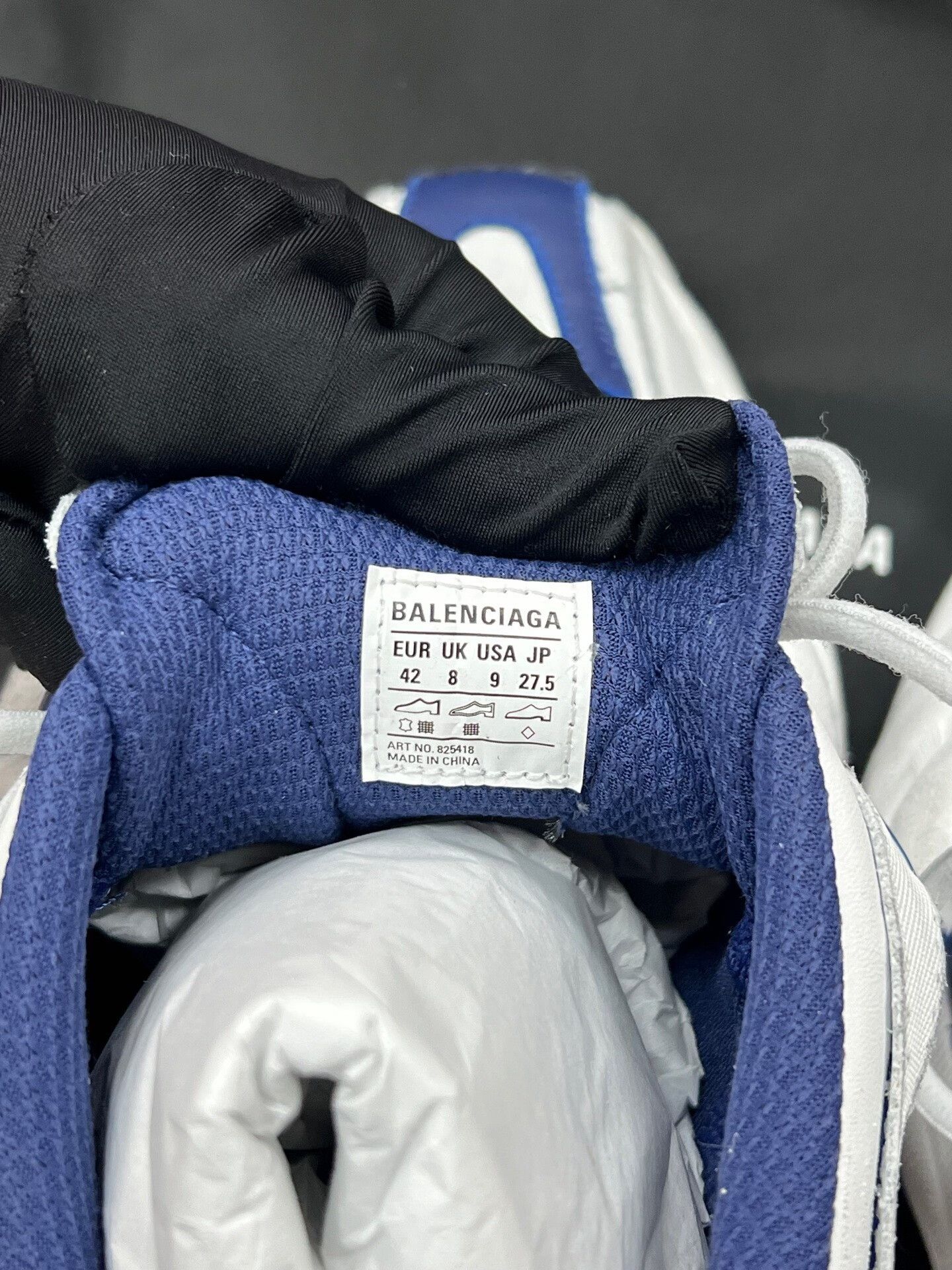 Balenciaga balenciaga monday white blue sneakers Size US 10 / EU 43 - 6 Thumbnail